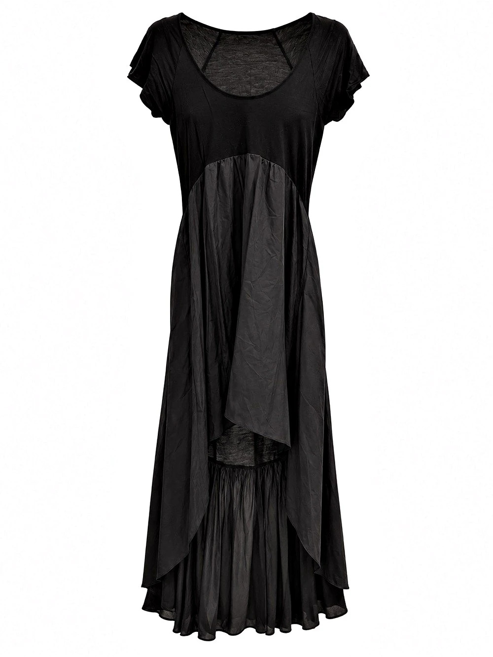 AIKO Black High-Low Dress